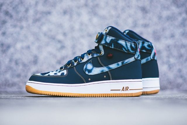 Nike Air Force 1 Acid Wash Denim Pack Releases