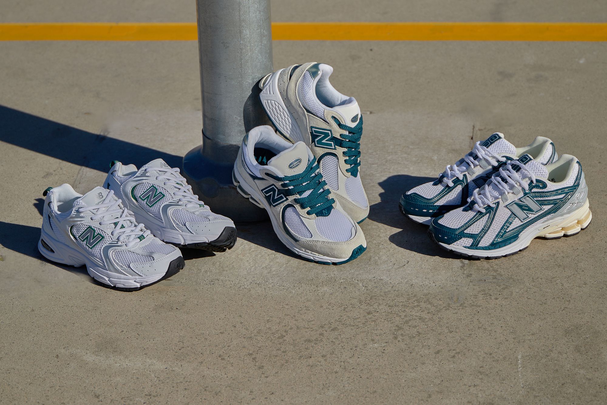 Teal Accents the Foot Locker Exclusive New Balance Women s Collection Releases