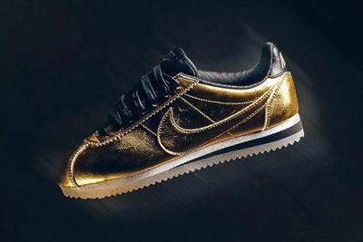 Nike Classic Cortez Metallic Gold 7