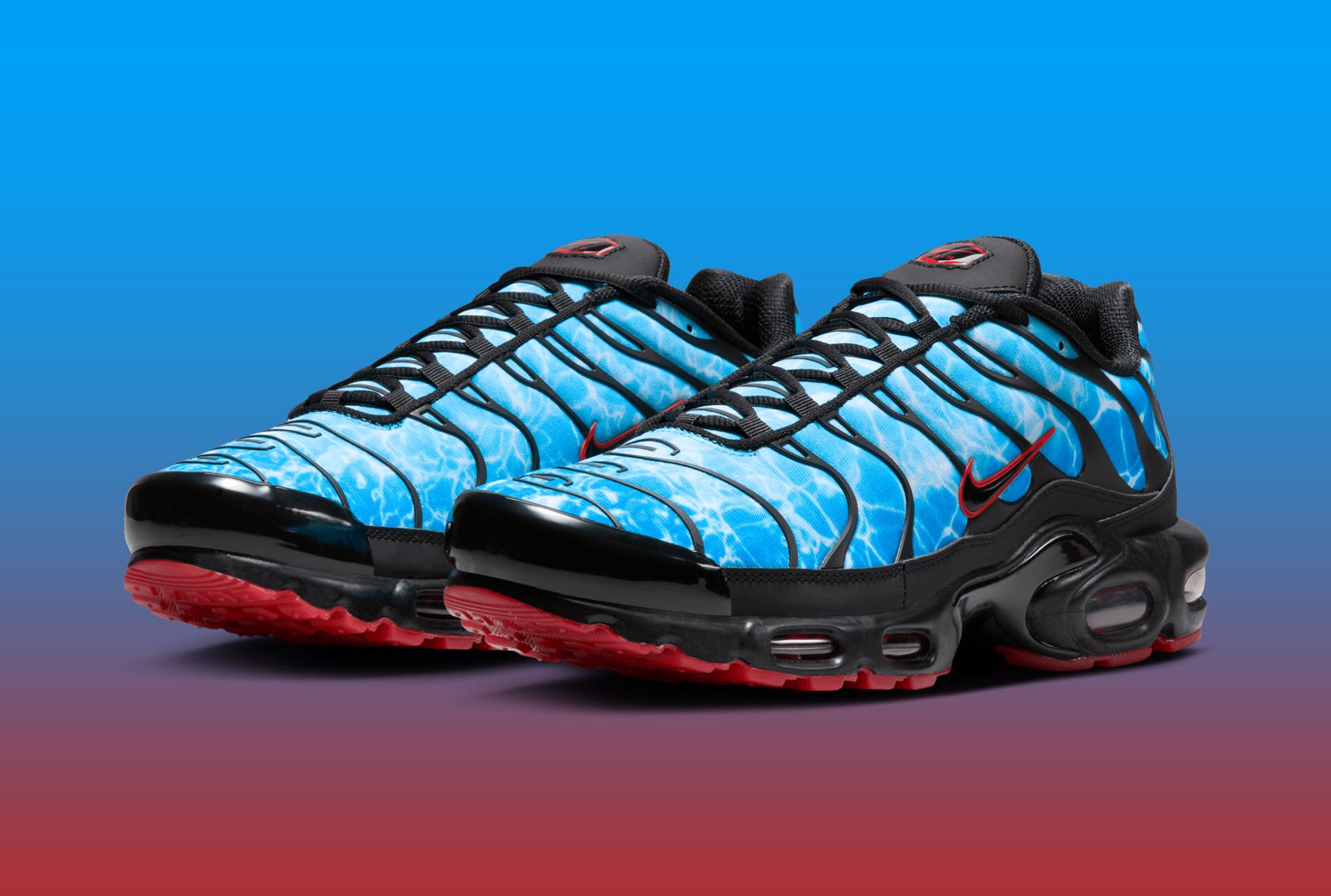 Nike tn blue red on sale