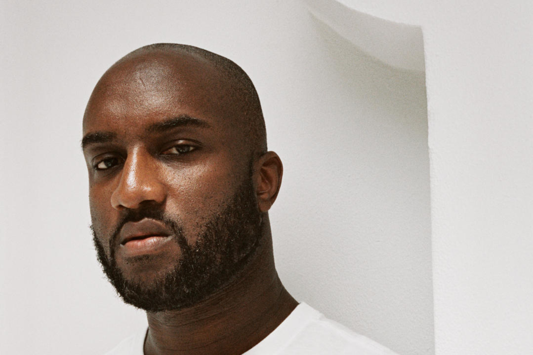 portrait close-up of designer Virgil Abloh