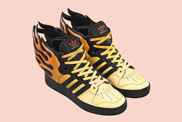 Adidas jeremy scott flames sales