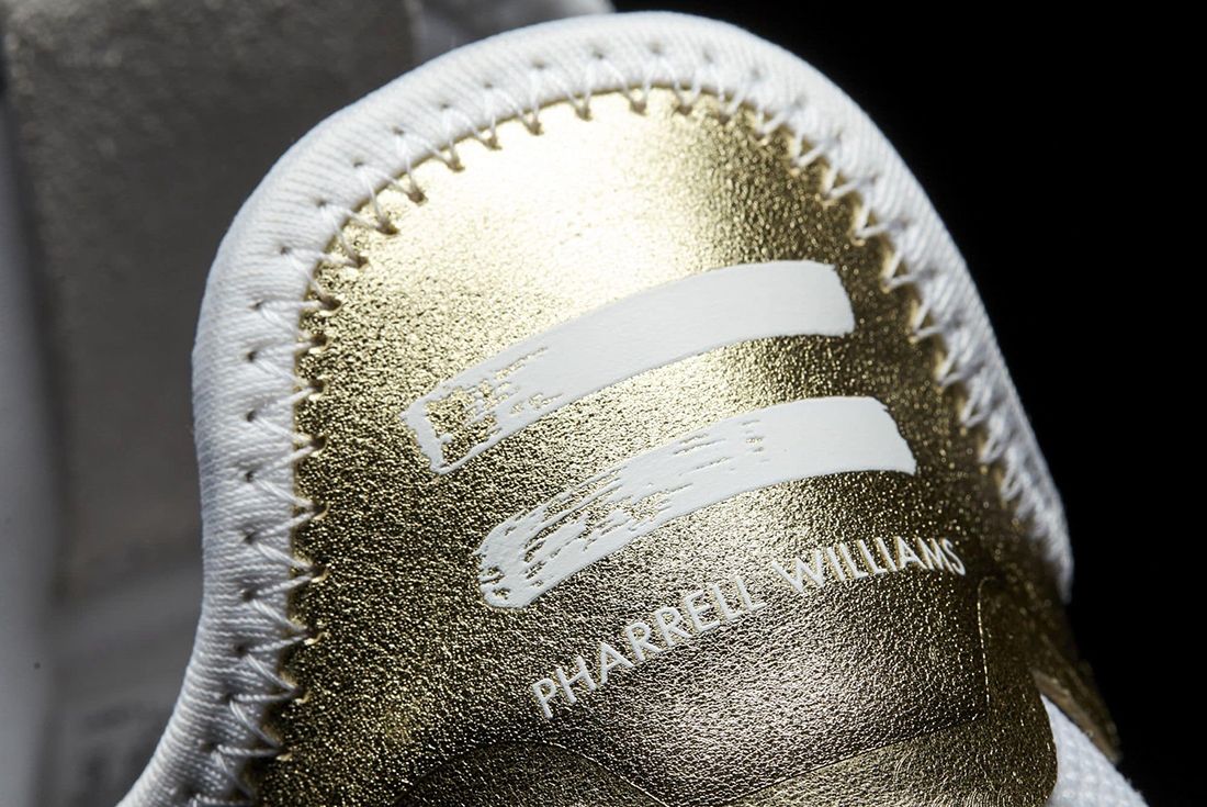 pharrell williams adidas gold