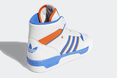 Adidas Rivalry Hi Knicks White Blue Orange F34139 3