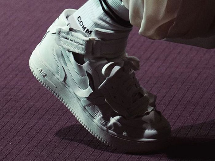 First Look: Comme des Garçons x Nike Air Force 1 Spotted in Paris - Sneaker Freaker