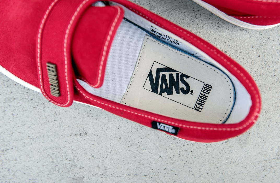 Vans X Fear Of God Style 147 Red