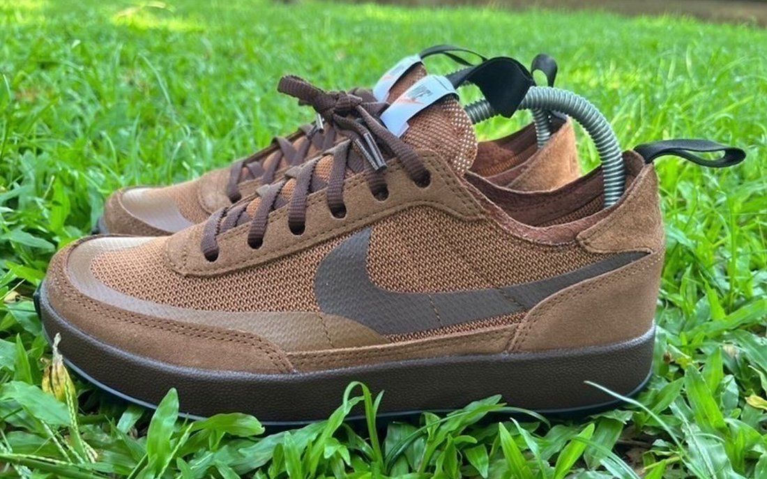 Tom Sachs Nike General Purpose Shoe Brown DA6672 201 Release Date