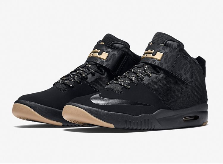 Nike Lebron Aronite Black Gold