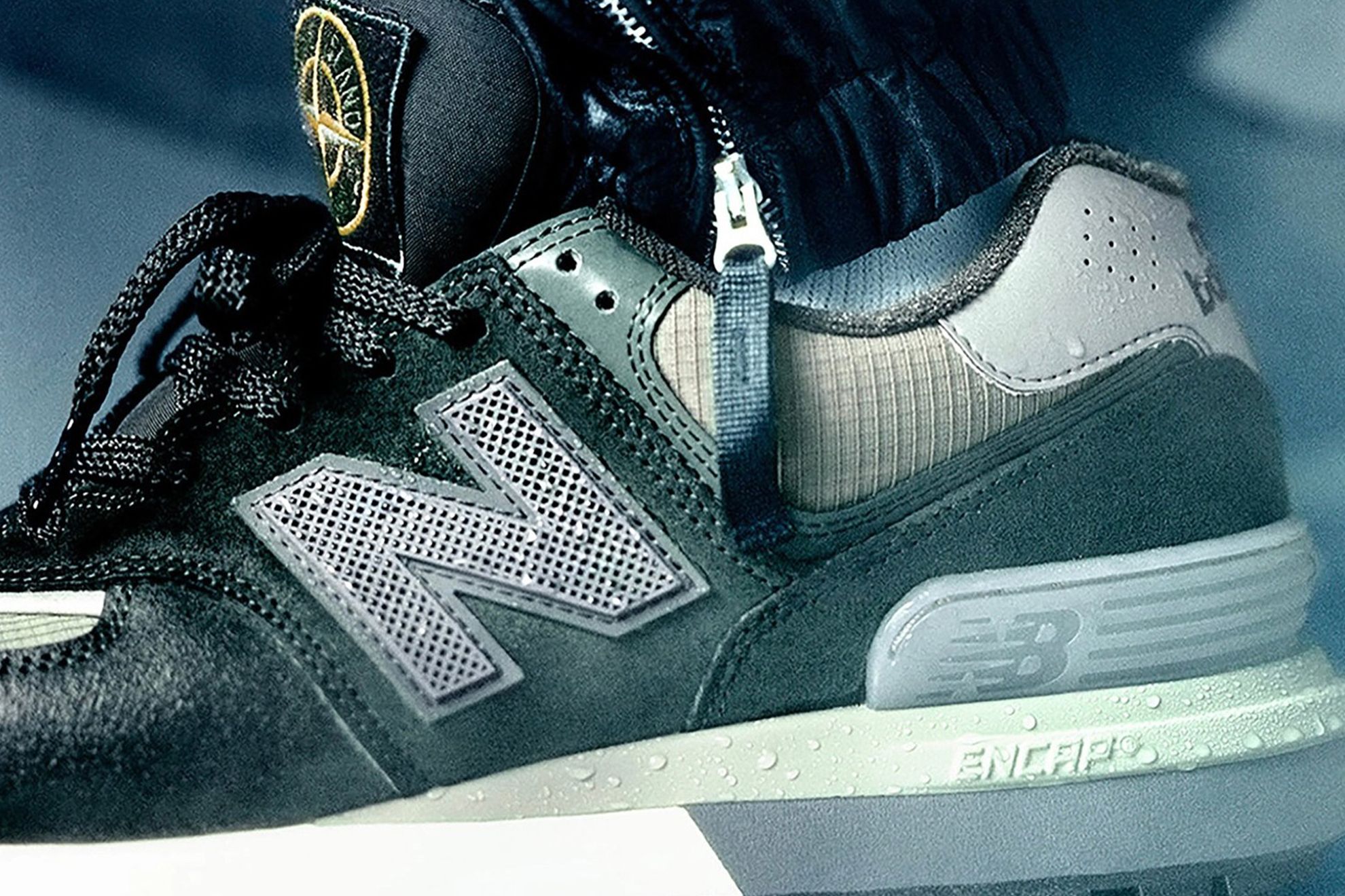 Stone Island Confirm the Release of Two New Balance 574 Legacy Colourways -  Releases