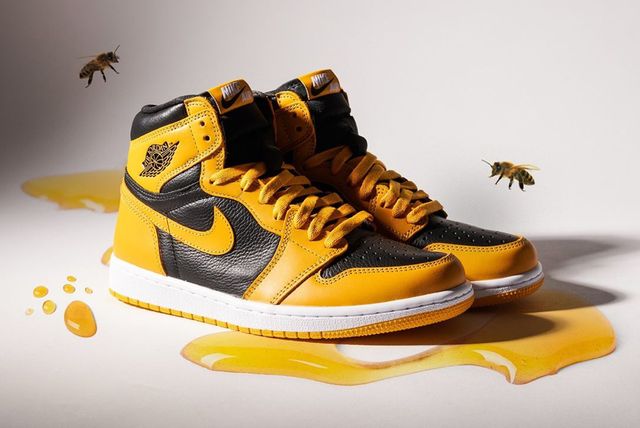 mens jordan 1 pollen