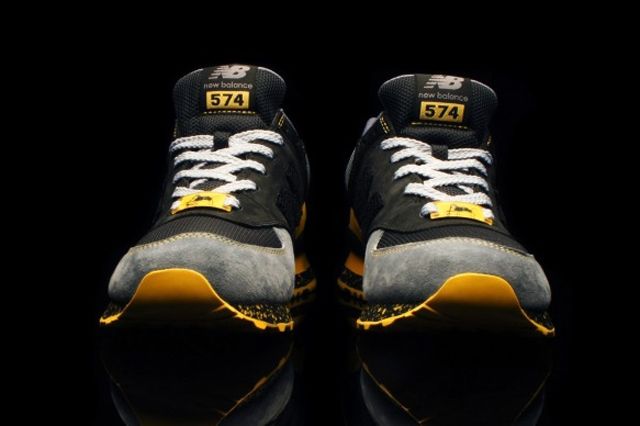 Shelflife X Dr. Z X New Balance 574 (City Of Gold) - Sneaker Freaker