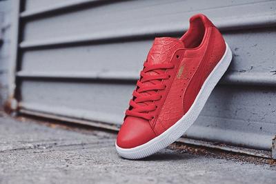 Puma Clyde Dressed Pack Red 1