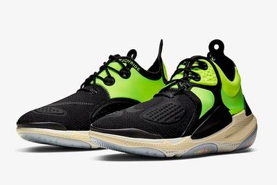 Nike Joyride Nsw Setter Black Neon Green At6395 002 Front Angle