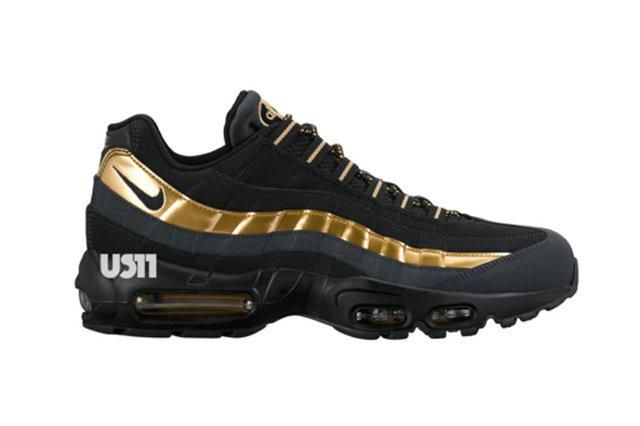 Nike Am95 Black Gold 2015 1