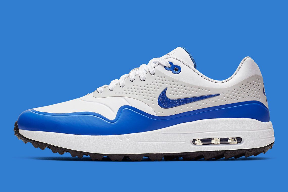 Get On the Green in the Nike Air Max 1 Golf ‘Royal Blue’ Sneaker Freaker