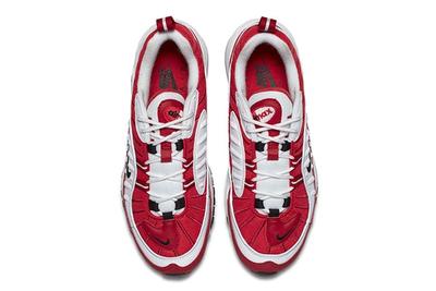 Nike Air Max 98 Womens Red White 1