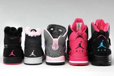 Jordan Brand Girls Holiday 2012 Sneaker Collection 1