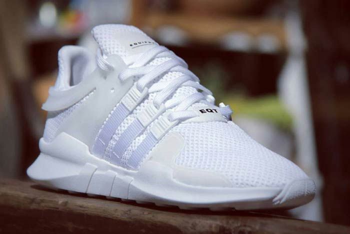 Adidas eqt adv triple white sale