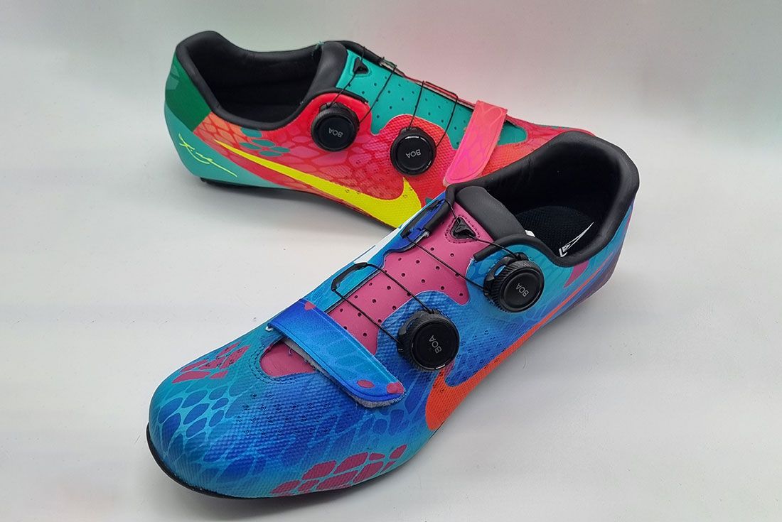 fromthefeetupcustoms Kobe 8 What The Cycling Shoe