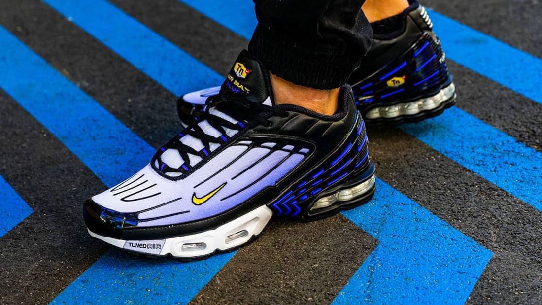 Here's How People are the Nike Air Max Plus 3 'Hyper Blue' - Sneaker Freaker