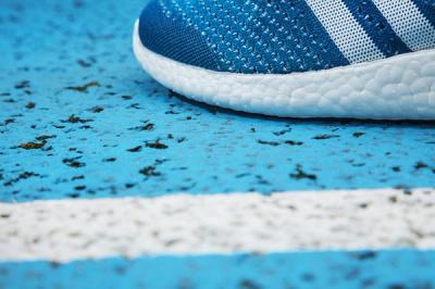 Adidas Primeknit Pure Boost Solar Blue 7