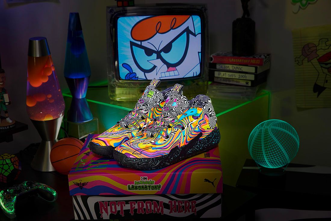 MB.03 DEXTERS LABORATORY ラメロボール　26.0 MB.03 Dexter's Laboratory Basketball Shoes | PUMA LaMelo