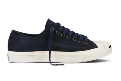 Converse Jack Purcell Washed Suede Sideview1