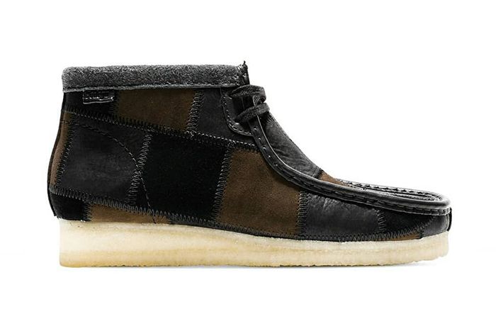 Bodega Clarks Wallabee Boot Patchwork Brown Release Date Lateral