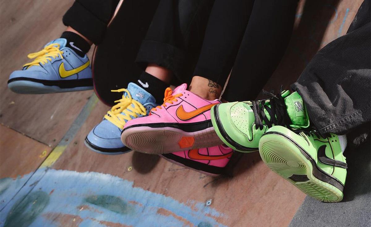 Powerpuff Girls x Jordan Nike SB Dunk Low