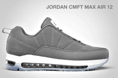 Jordan Cmft Max Air 12 Cool Grey 1