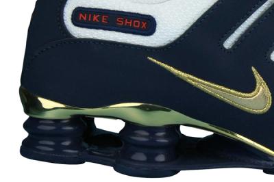 Nike Shox Nz Sole Detail Gold Swosh 1