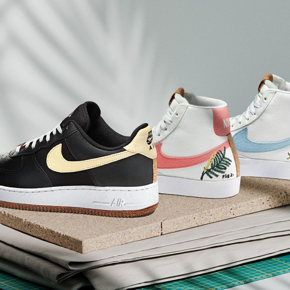 Nike Air Force 1 Low Next Nature Cork White Shoes 