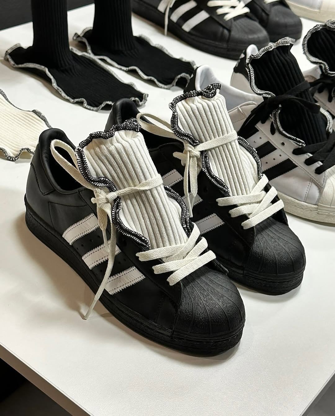 Anthony Calydon Previews an adidas Superstar with a Ribbed Knit