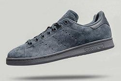 adidas originals stan smith in onix grey