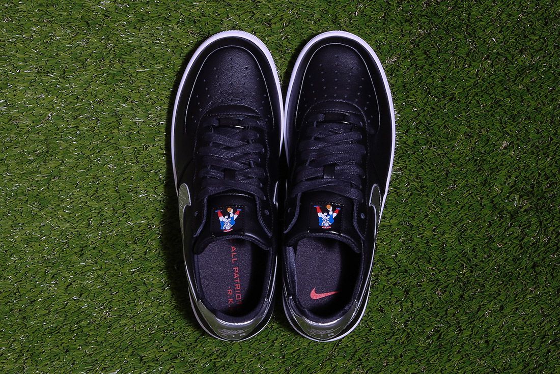 patriots nike air force 1 sneaker