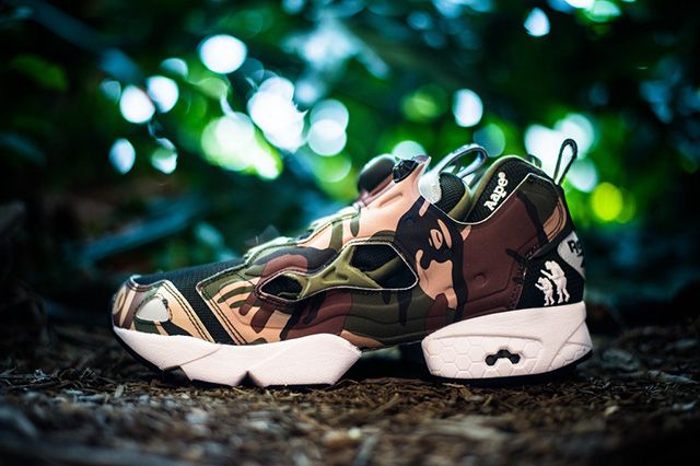 Aape By A Bathing Ape X Reebok Pump Fury