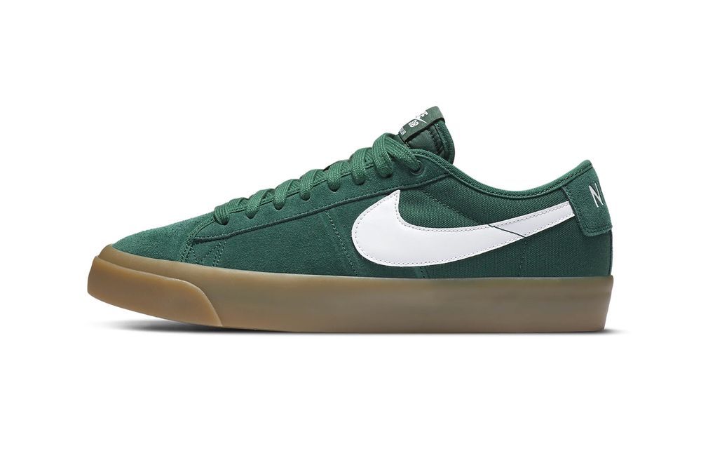 Nike SB Zoom Blazer Green Left