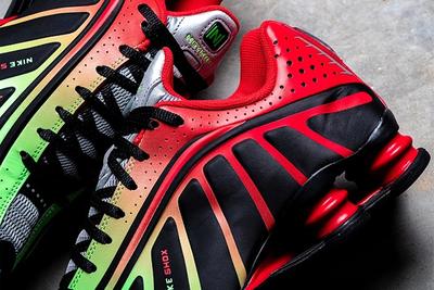 Nike Shox R4 Neymar Red Heel