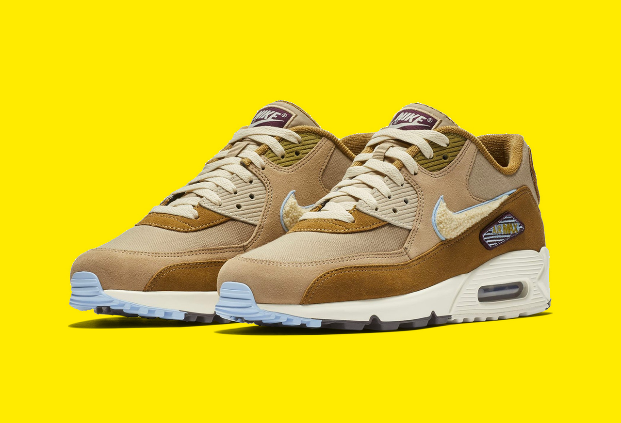 Nike's Latest Air Max 90 Features A Chenille Swoosh - Sneaker Freaker