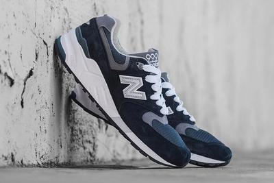 New Balance 999 Made In Usa Navy Pewter 5