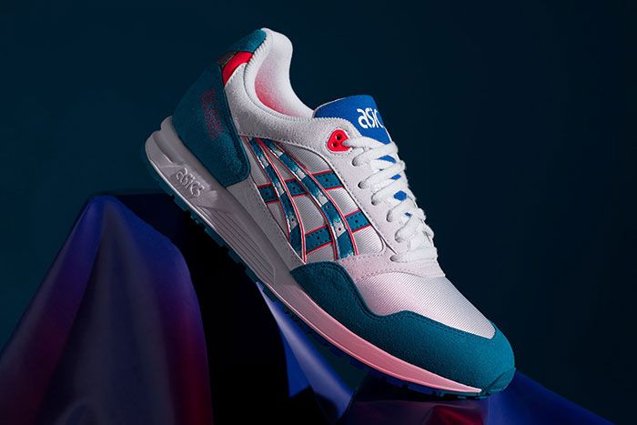 asics gel saga blue pink