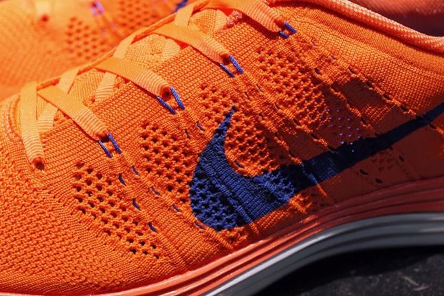 nike flyknit lunar 1 orange
