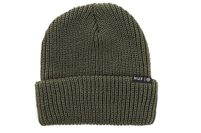 Huf Olive Beanie 1