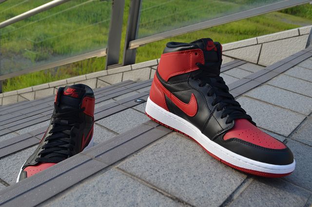 Jordan Brand（NIKE） - Jordan1 Retro High OG Bred(2013) 29cm の+