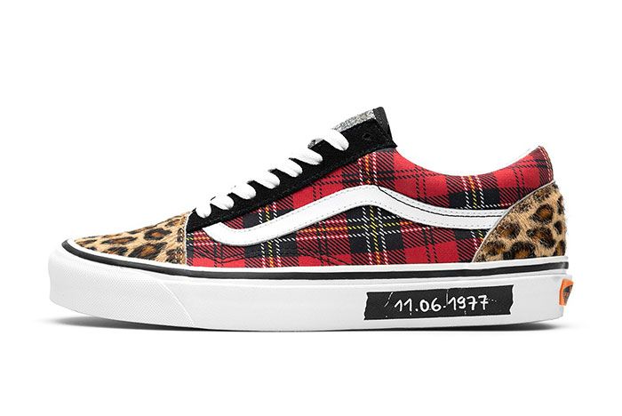 vans leopard and plaid