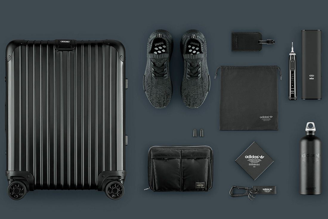 Adidas Originals Nmd R1 Pk ‘ Pitch Black’ Utility Pack 1