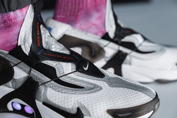 nike adapt huarache white