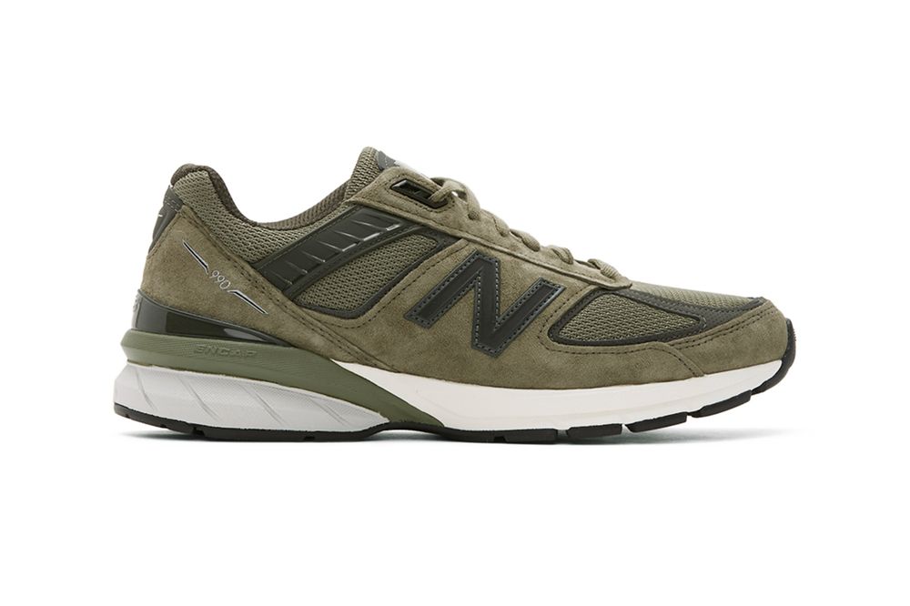 New Balance 990 Covert Green Right