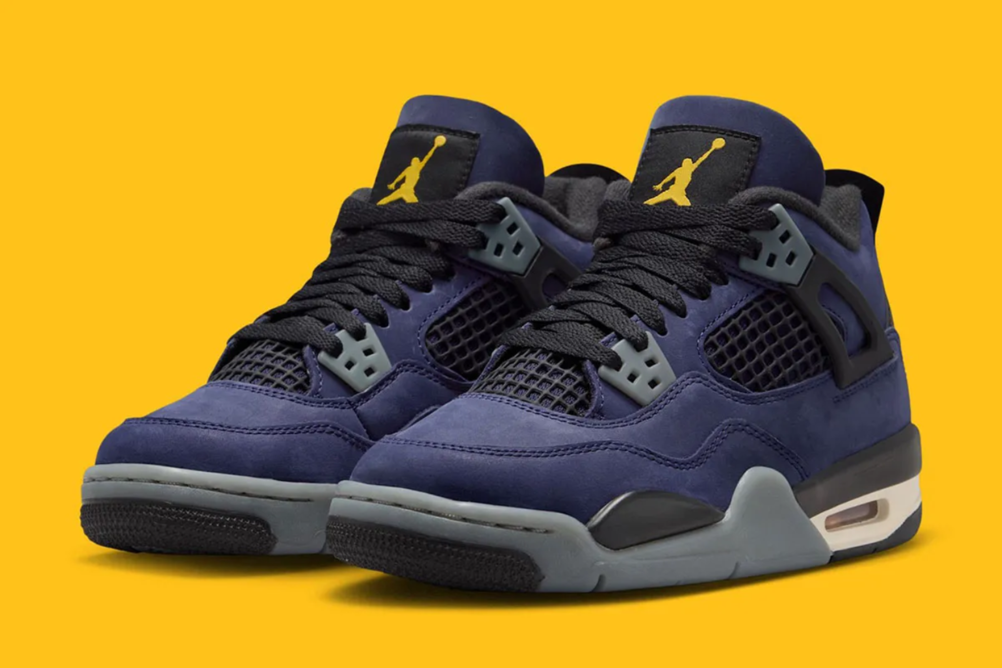 new yellow and purple jordans