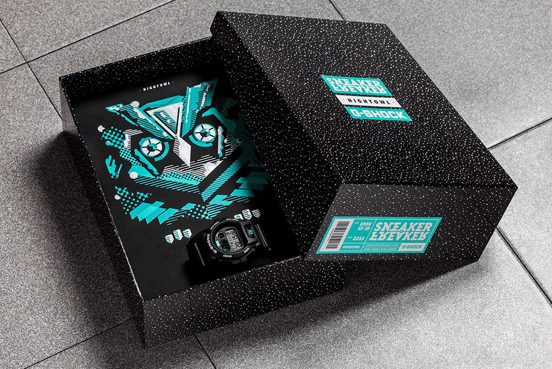 Sf G Shock Nightowl 8 Box